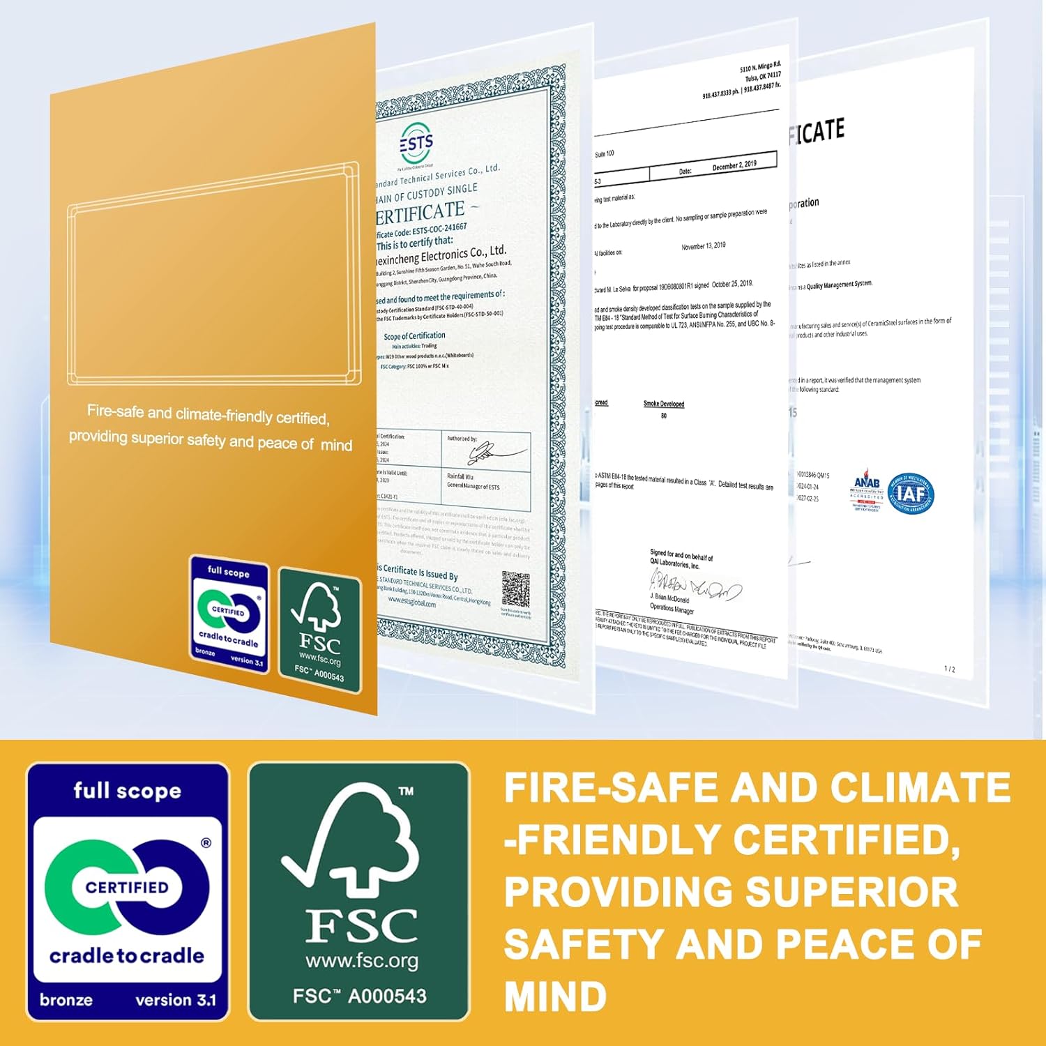 96"x48"WhiteBoard Magnetic Dry Erase White Board for Wall