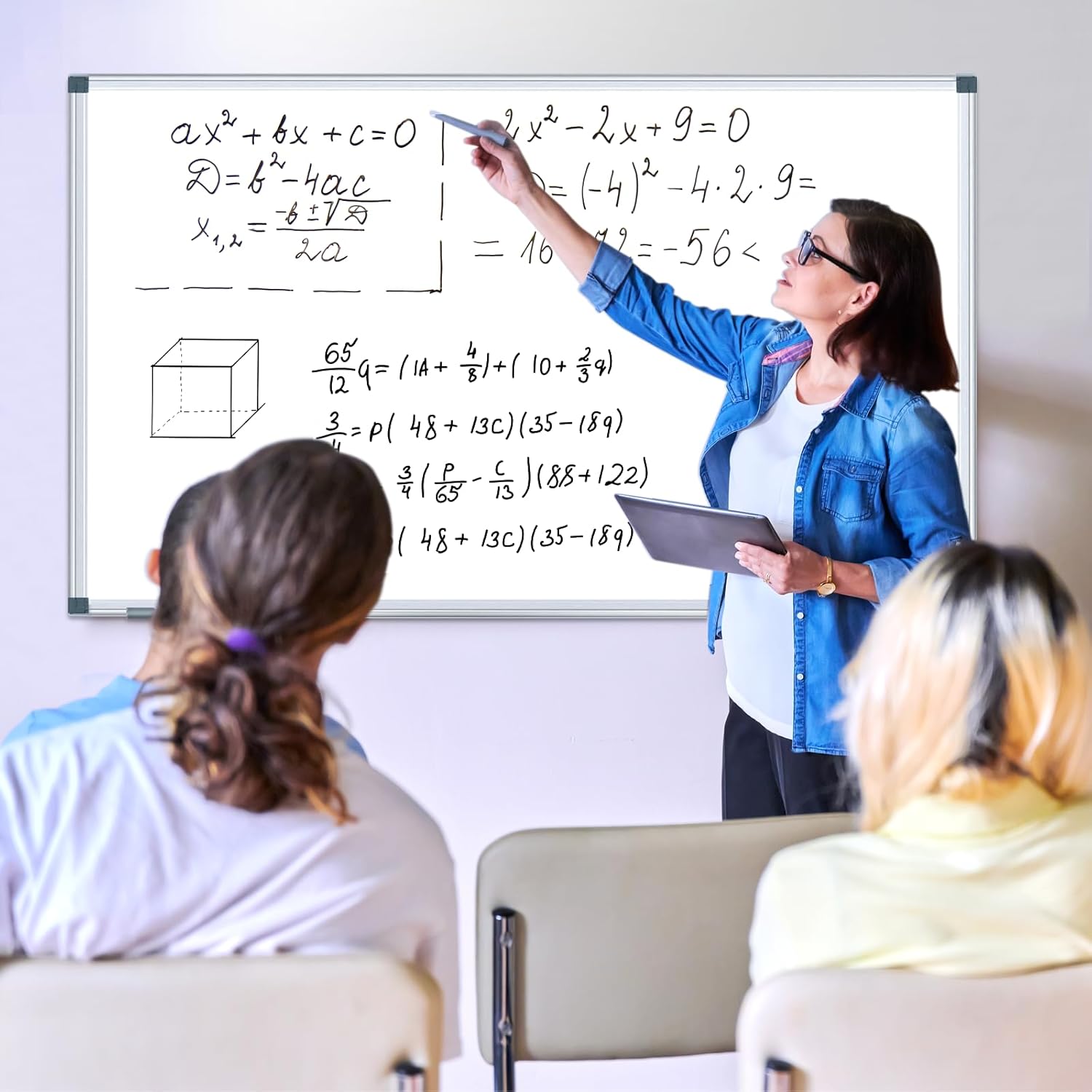 60"x36" /5' x 3' White Board Dry Erase Boards for Wall Magnetic Whiteboard